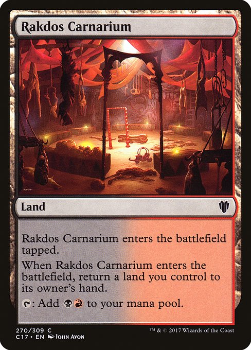 Rakdos Carnarium - Commander 2017 Common Card