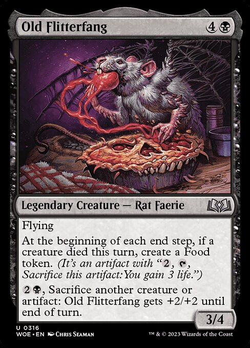 Old Flitterfang - Wilds of Eldraine Uncommon Card