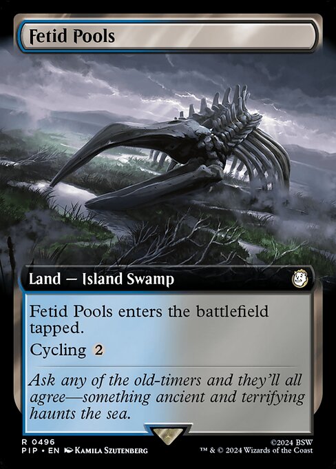Fetid Pools - Fallout Rare Card