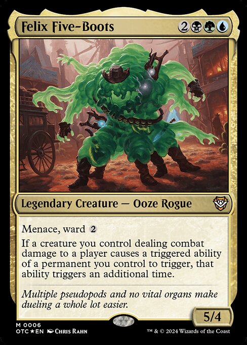 Felix Five-Boots - Outlaws of Thunder Junction Commander Mythic Card