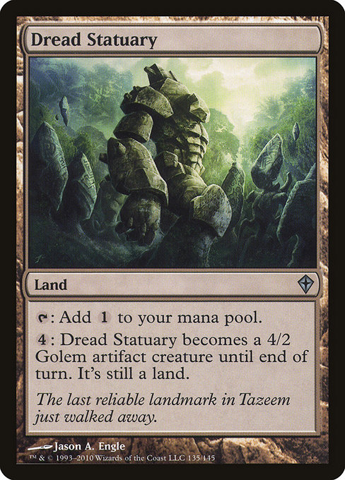 Dread Statuary - Worldwake Uncommon Card