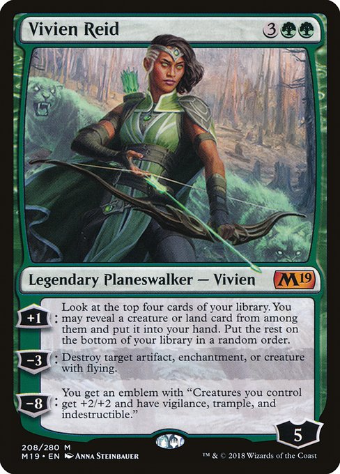 Vivien Reid - Core Set 2019 Mythic Card