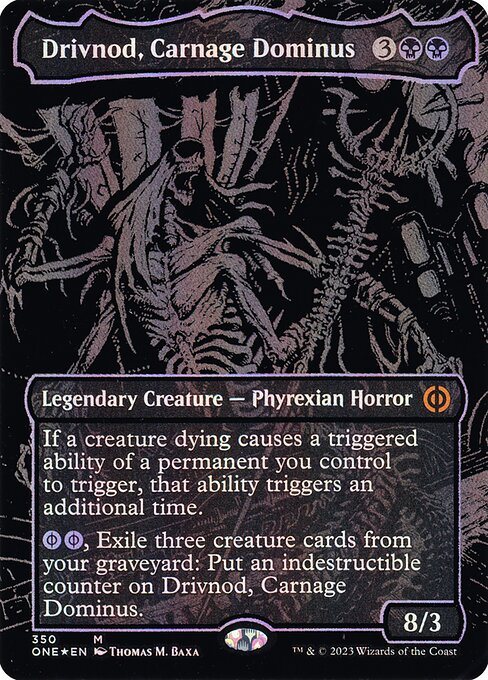 Drivnod, Carnage Dominus - Phyrexia: All Will Be One Mythic Card