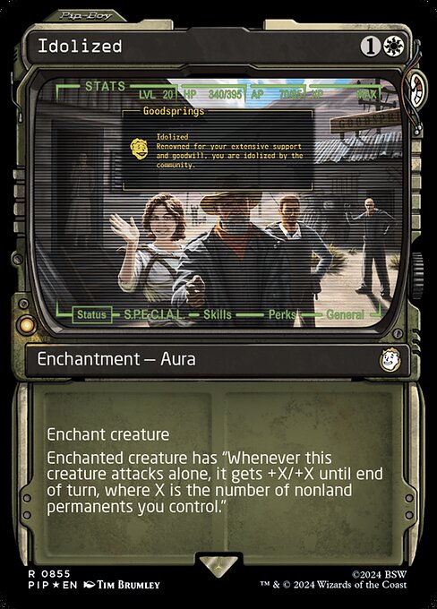 Idolized - Fallout Rare Card