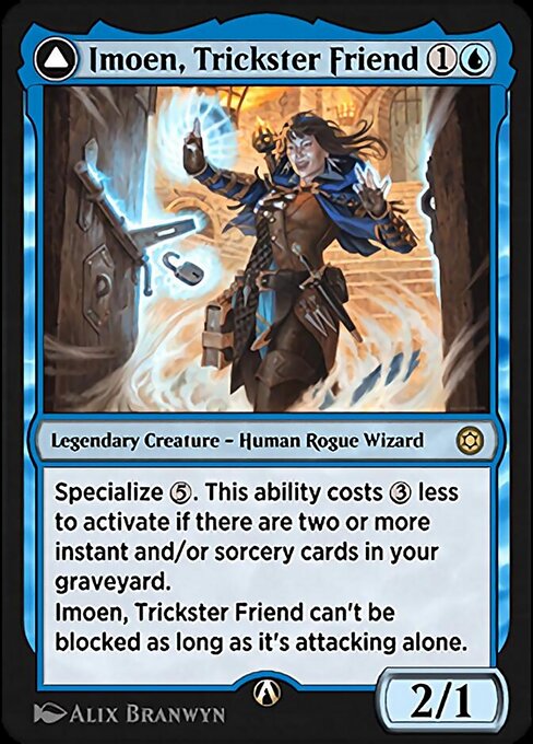 Imoen, Trickster Friend - Alchemy Horizons: Baldur's Gate Rare Card