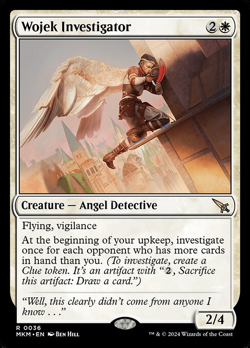 Wojek Investigator - Murders at Karlov Manor Rare Card