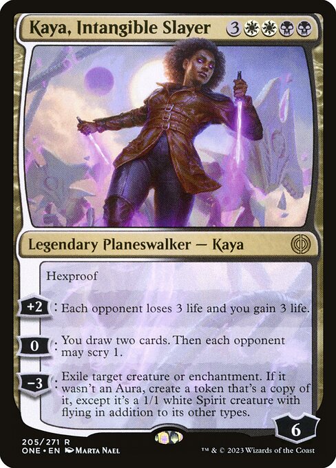 Kaya, Intangible Slayer - Phyrexia: All Will Be One Rare Card