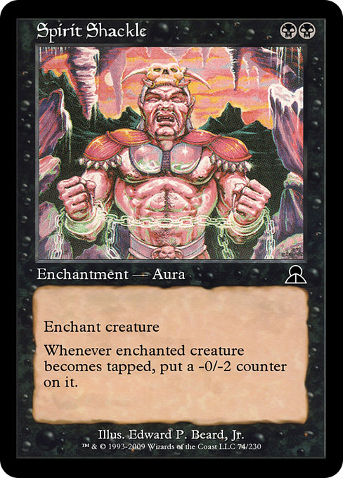 Spirit Shackle - Masters Edition III Common Card