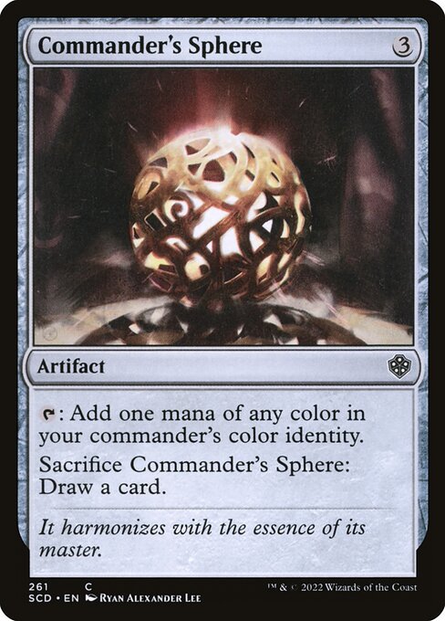 Commander's Sphere - Starter Commander Decks Common Card