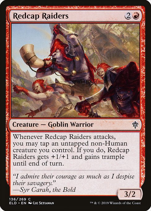 Redcap Raiders - Throne of Eldraine Common Card