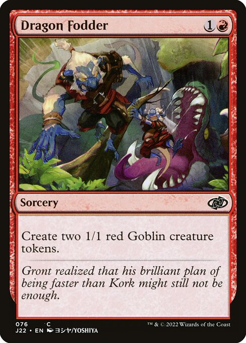 Dragon Fodder - Jumpstart 2022 Common Card