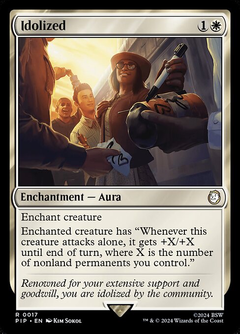 Idolized - Fallout Rare Card