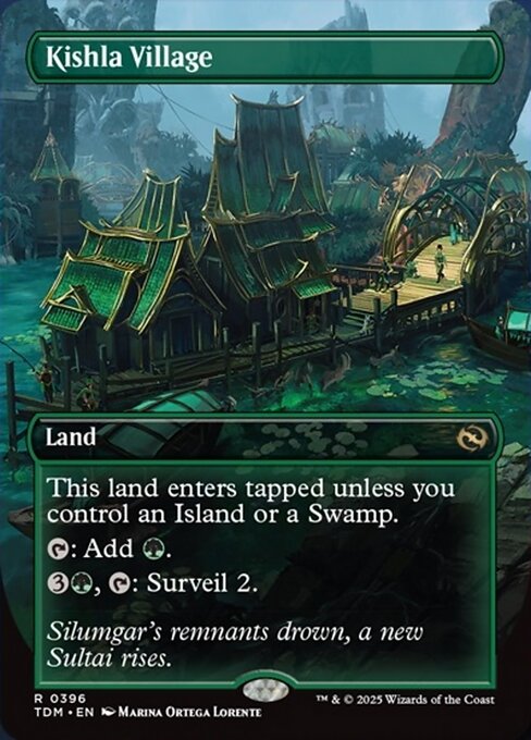 Kishla Village - Tarkir: Dragonstorm Rare Card