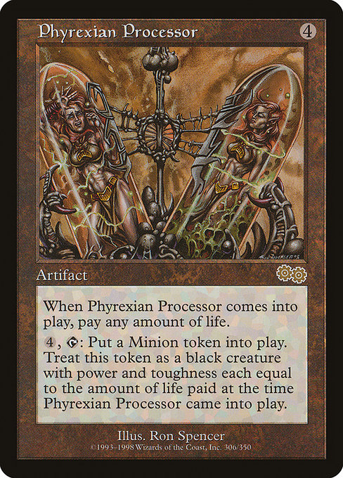 Phyrexian Processor - Urza's Saga Rare Card