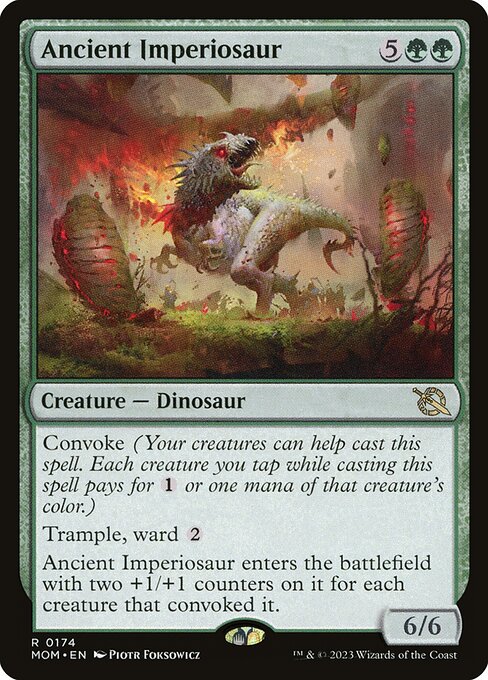 Ancient Imperiosaur - March of the Machine Rare Card