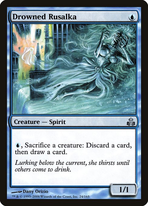 Drowned Rusalka - Guildpact Uncommon Card