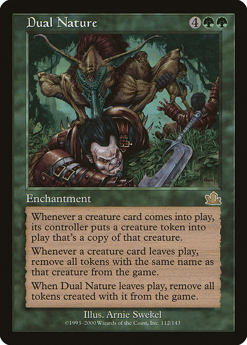 Dual Nature - Prophecy Rare Card