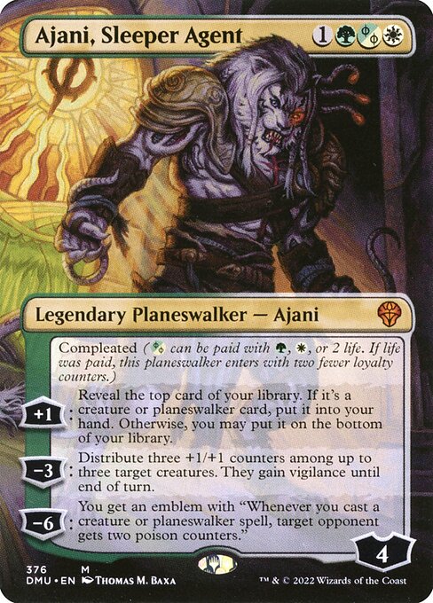 Ajani, Sleeper Agent - Dominaria United Mythic Card