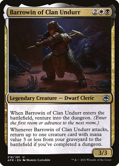 Barrowin of Clan Undurr - Adventures in the Forgotten Realms Uncommon Card