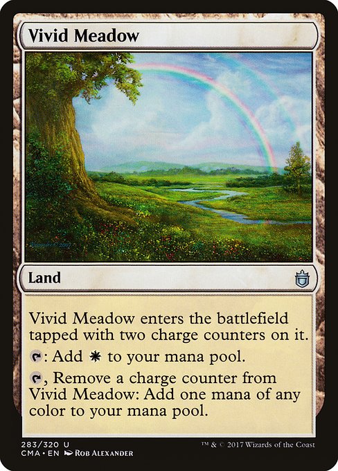 Vivid Meadow - Commander Anthology Uncommon Card