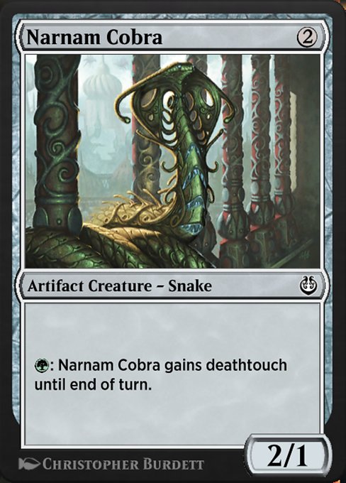 Narnam Cobra - Kaladesh Remastered Common Card