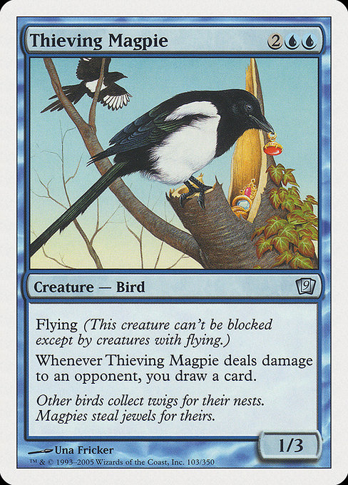 Thieving Magpie - Ninth Edition Uncommon Card