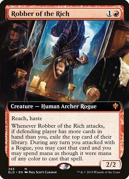 Robber of the Rich - Throne of Eldraine Mythic Card