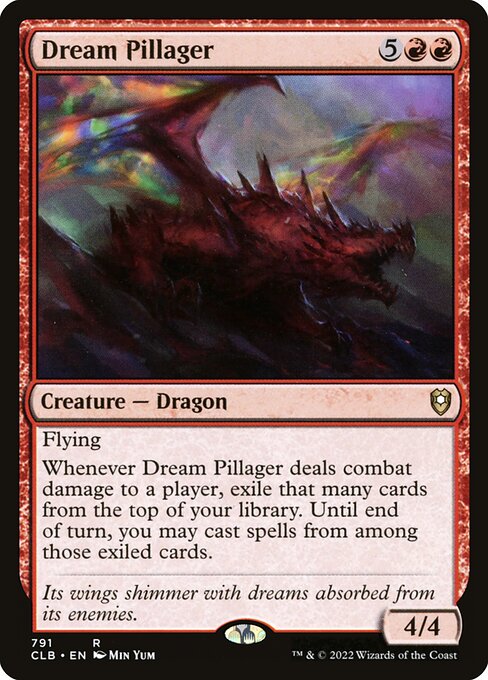 Dream Pillager - Commander Legends: Battle for Baldur's Gate Rare Card