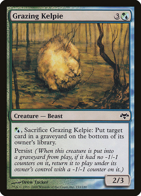 Grazing Kelpie - Eventide Common Card