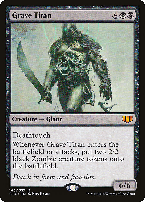 Grave Titan - Commander 2014 Mythic Card