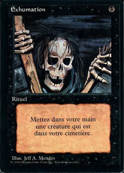 Raise Dead - Foreign Black Border Common Card