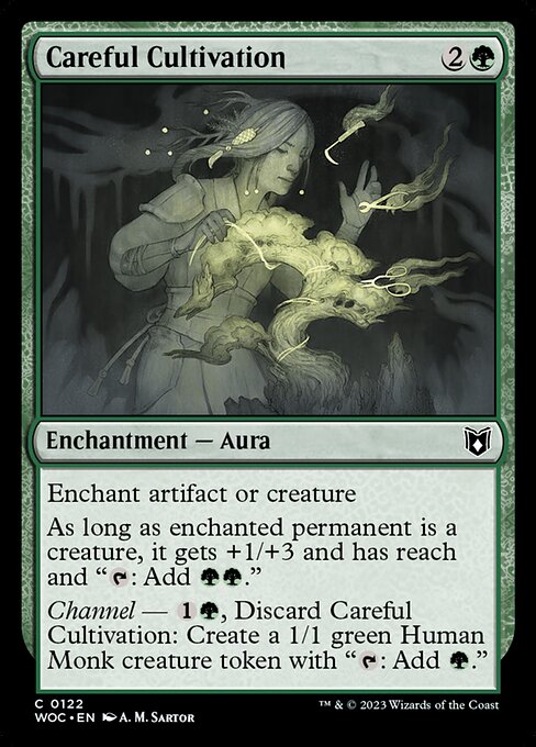 Careful Cultivation - Wilds of Eldraine Commander Common Card