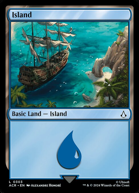 Island - Assassin's Creed Common Card