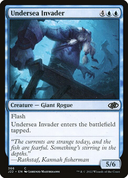 Undersea Invader - Jumpstart 2022 Common Card