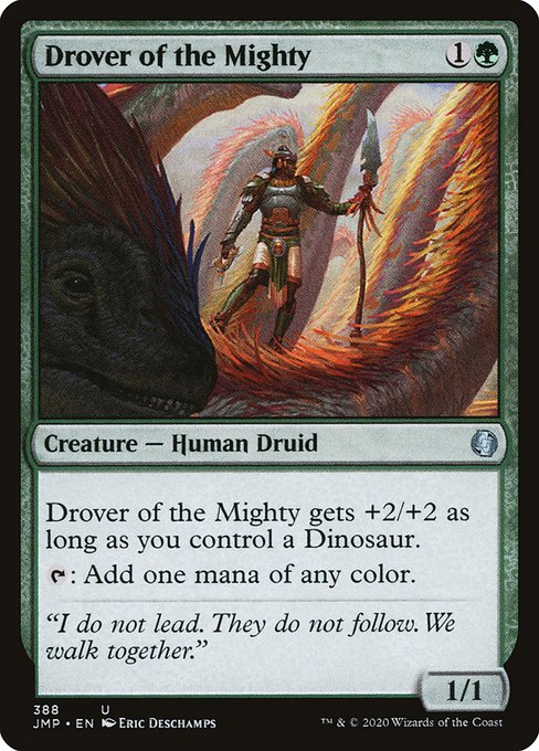 Drover of the Mighty - Jumpstart Uncommon Card