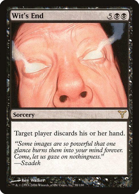 Wit's End - Dissension Rare Card
