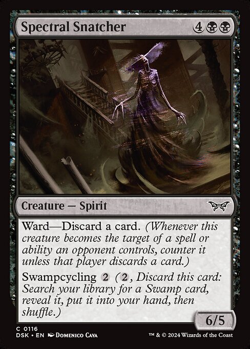 Spectral Snatcher - Duskmourn: House of Horror Common Card
