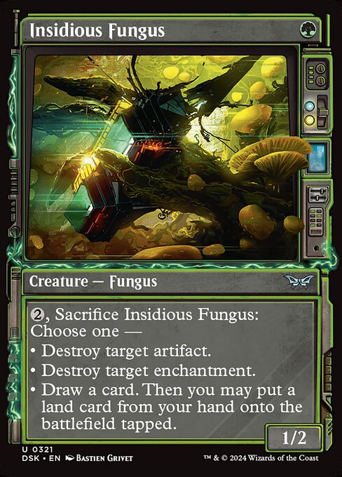 Insidious Fungus - Duskmourn: House of Horror Uncommon Card