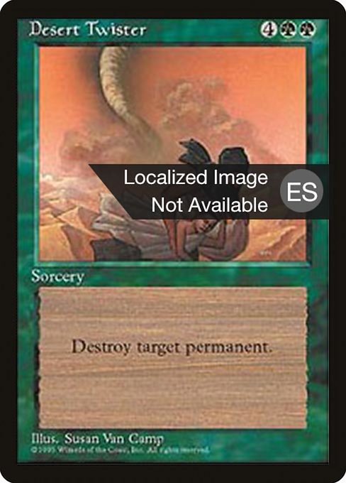 Desert Twister - Fourth Edition Foreign Black Border Uncommon Card