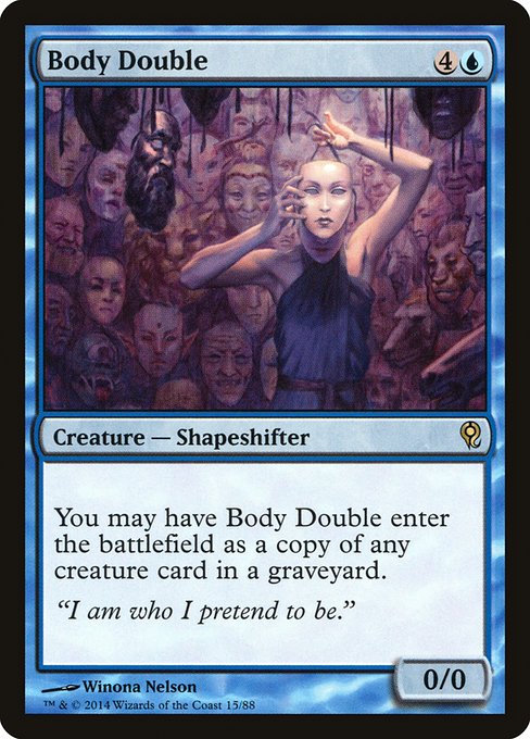 Body Double - Duel Decks: Jace vs. Vraska Rare Card
