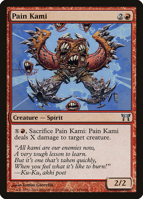 Pain Kami - Champions of Kamigawa Uncommon Card