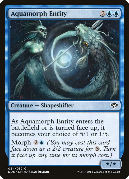Aquamorph Entity - Duel Decks: Speed vs. Cunning Common Card