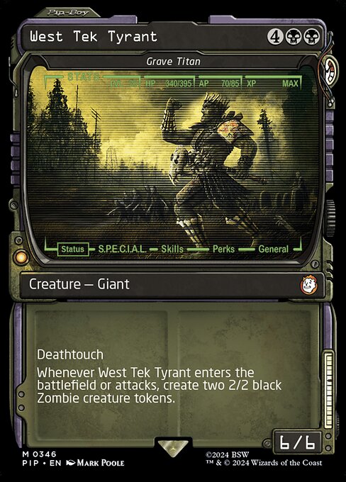 Grave Titan - Fallout Mythic Card