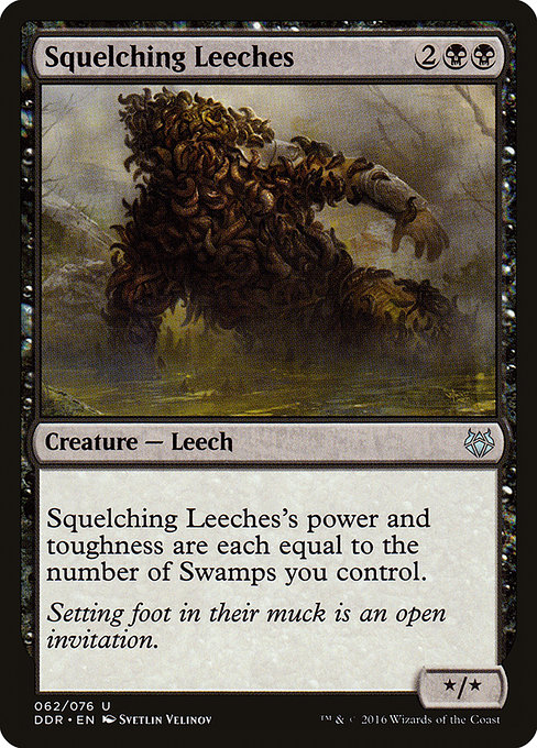Squelching Leeches - Duel Decks: Nissa vs. Ob Nixilis Uncommon Card