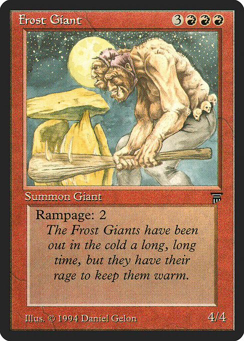 Frost Giant - Legends Uncommon Card