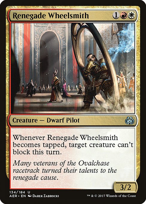 Renegade Wheelsmith - Aether Revolt Uncommon Card