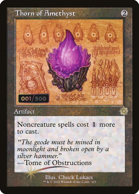Thorn of Amethyst - The Brothers' War Retro Artifacts Rare Card