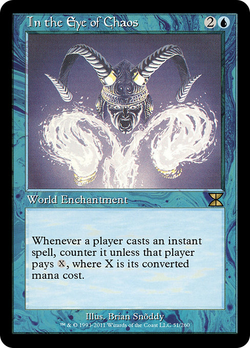 In the Eye of Chaos - Masters Edition IV Rare Card