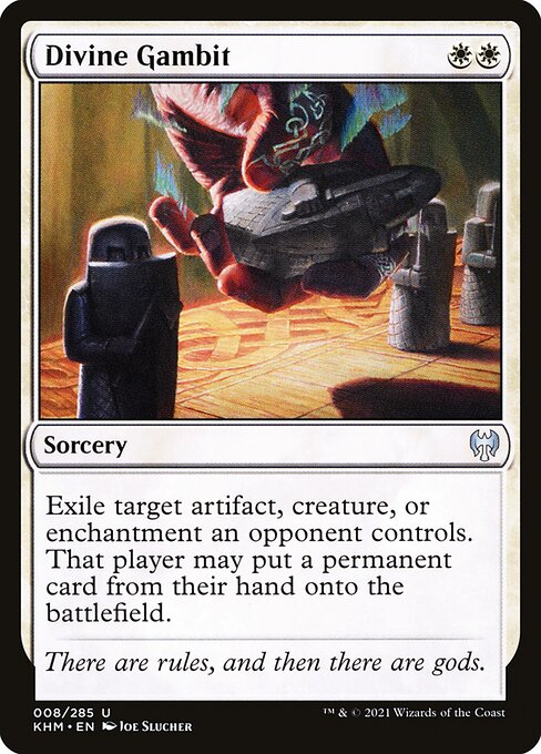 Divine Gambit - Kaldheim Uncommon Card