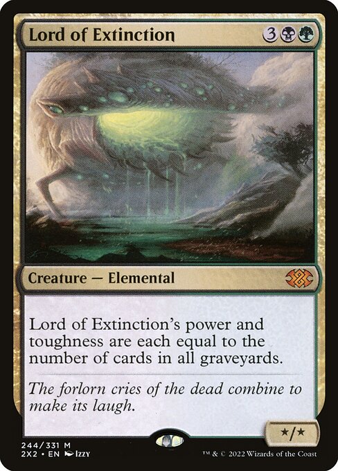 Lord of Extinction - Double Masters 2022 Mythic Card